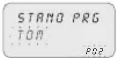 ABB D2 Synchro - Välja typ av program (exemplet gäller Standard P): - 3