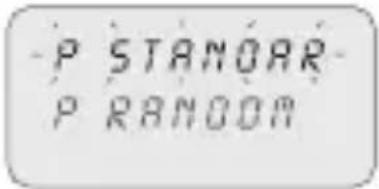 ABB D2 Plus - Selection du type de programme (exemple avec P Standard) : - 1