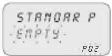 ABB D1 Synchro - Selection of program type (e.g. with P Standard): - 3
