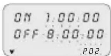 ABB D1 Synchro - Programmation de HEURE/OFF - 1