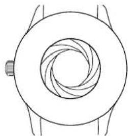 Ball Trainmaster GM1056DL2JBK - 月相盈亏显示 - 6