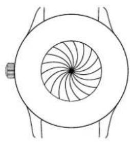 Ball Conductor CM2068DLJBK - 回転ベゼル - 2