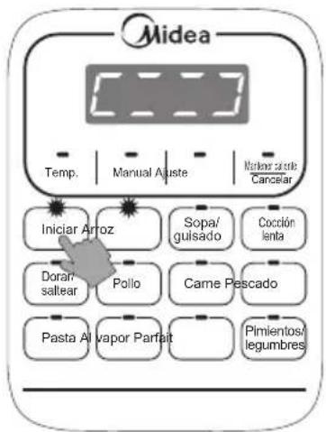 MIDEA MPC176SS - Cierre la tapa completamente - 3