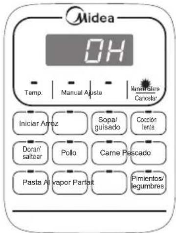 MIDEA MPC176SS - Cierre la tapa completamente - 4