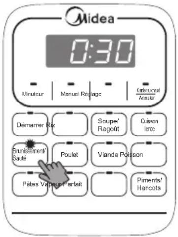 MIDEA MPC176SS - Brunissement/Sauté - 1