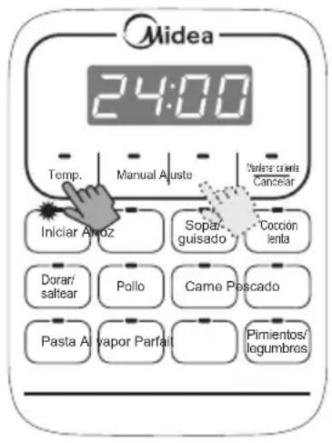 MIDEA MPC176SS - Cocción predeterminada - 1