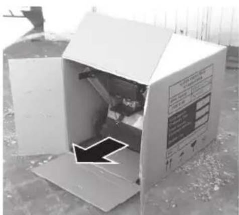 Eliet E401 - Déballage de la machine - 2