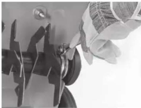 Eliet E401 - a. Dépose du porte-lames - 2