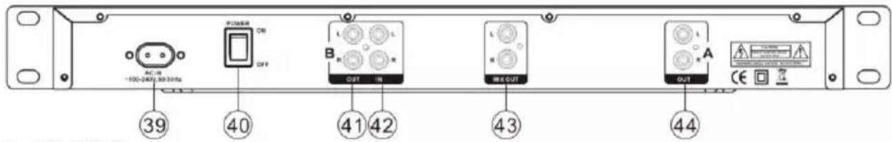 Power Dynamics PDC35 172.824 - REFERENCE DRAWING FOR BACK PANEL - 1