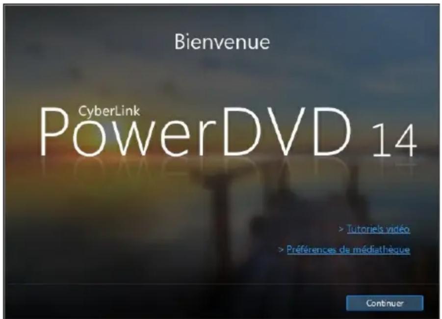 CYBERLINK PowerDVD 14 - Bienvenue - 1