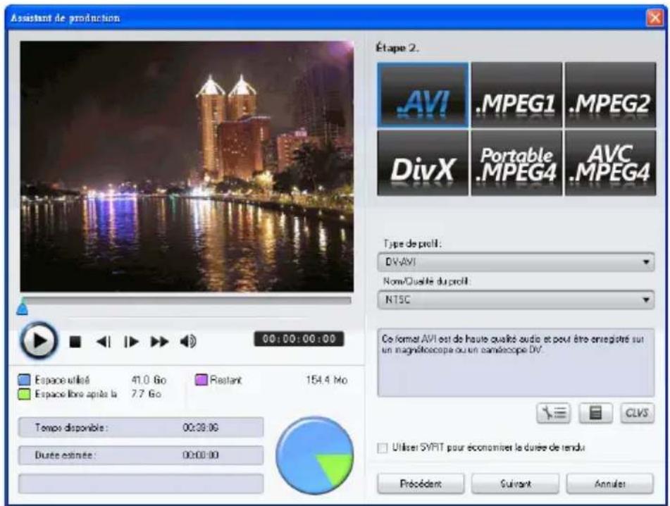 CYBERLINK PowerDirector 7 - Création d'un fichier video - 1