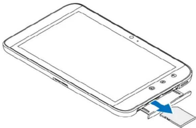DELL Streak 7 - Pour-retirer la carte SD en toute sécurité - 1