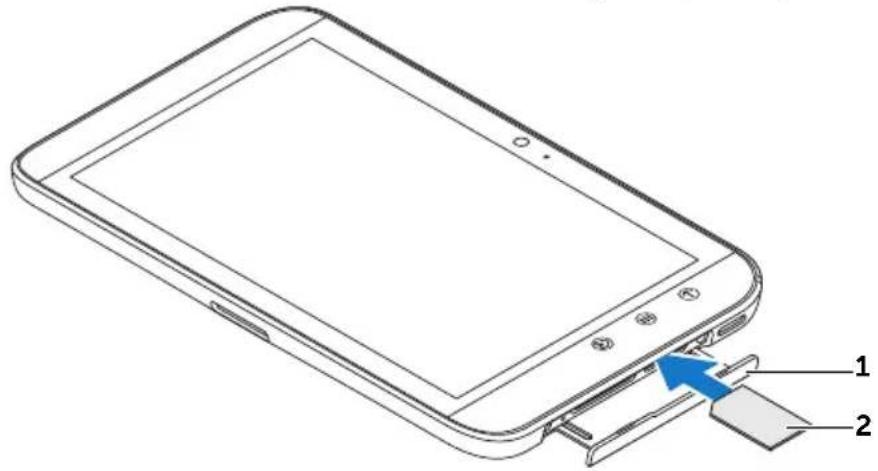 DELL Streak 7 - Préparer votre tablette pour l'utiliser - 1