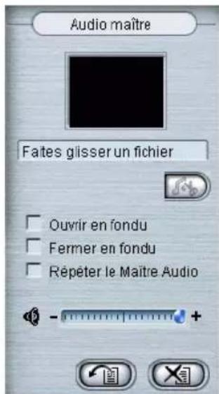 CYBERLINK PowerDirector 2.1 - Audio maître - 2