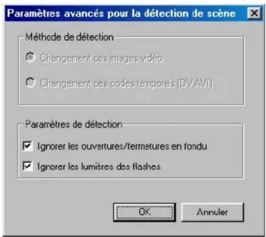 CYBERLINK PowerDirector 2.1 - Détection des scènes - 2