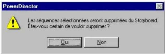 CYBERLINK PowerDirector 2.1 - Fonctions du Storyboard - 3