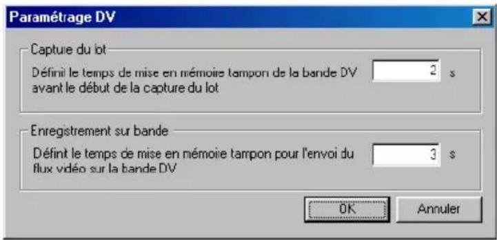 CYBERLINK PowerDirector 2.1 - Préférences de capture - 2
