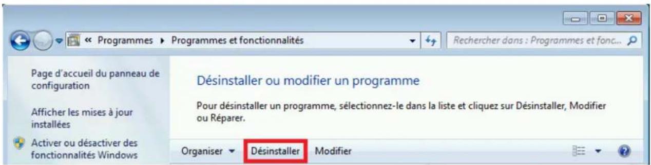 AVIRA Professional Security - Désinstallation de Avira Professional Security sous Windows 8 - 1