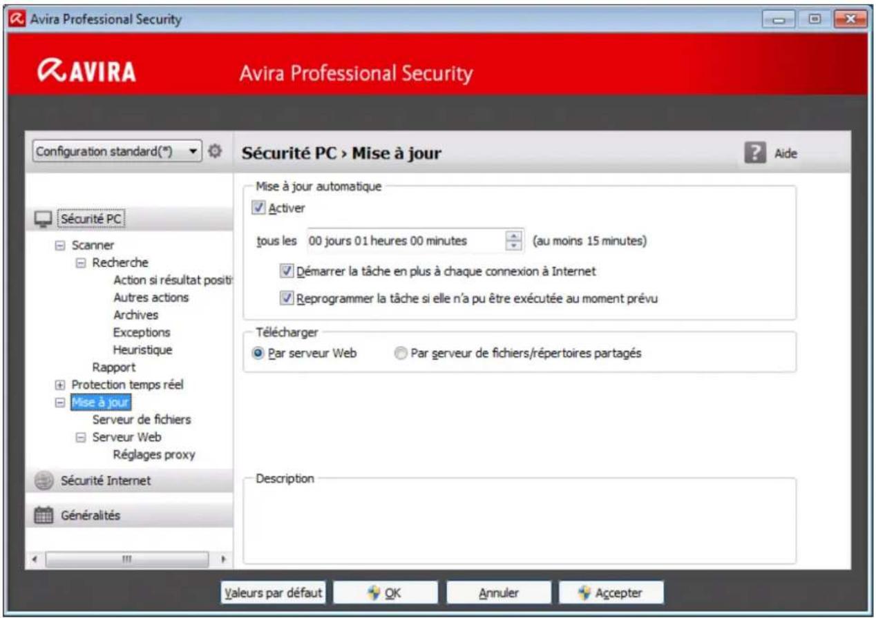 AVIRA Professional Security - Configuration - 1