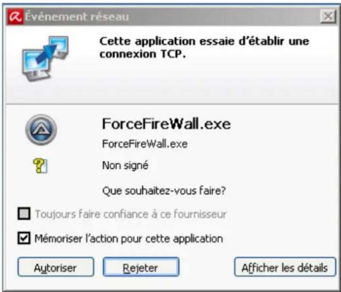 AVIRA Professional Security - Événement réseau - 1