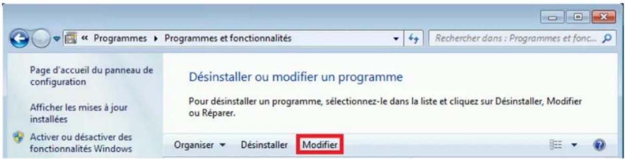 AVIRA Professional Security - Modification d'une installation sous Windows 8 - 1