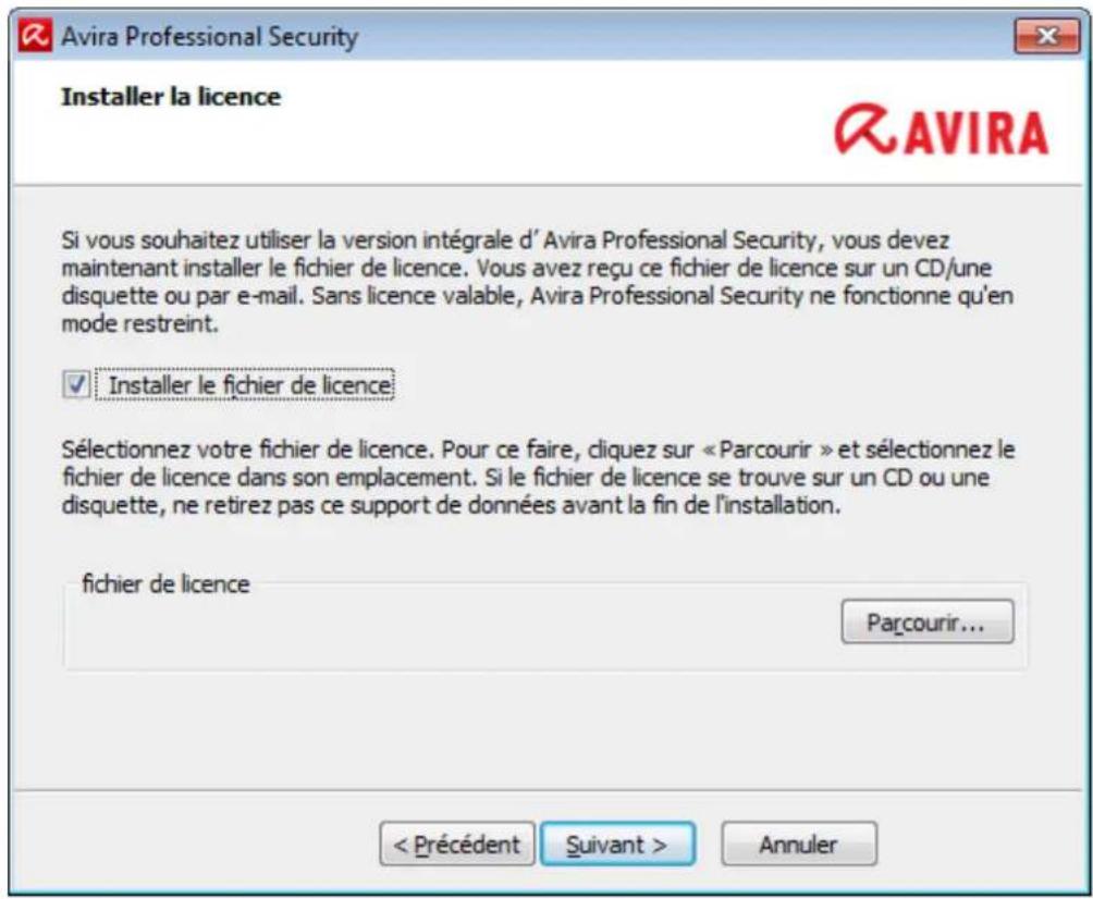 AVIRA Professional Security - Activation de Avira Professional Security - 1