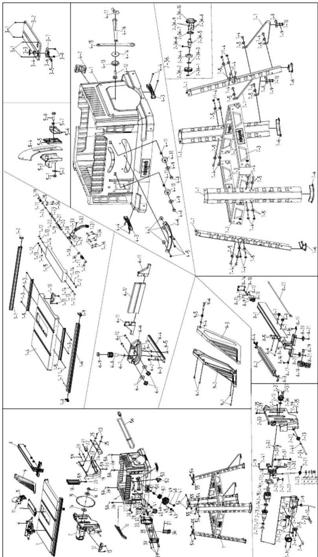 SCHEPPACH HS105 - Ariza giderme - 1