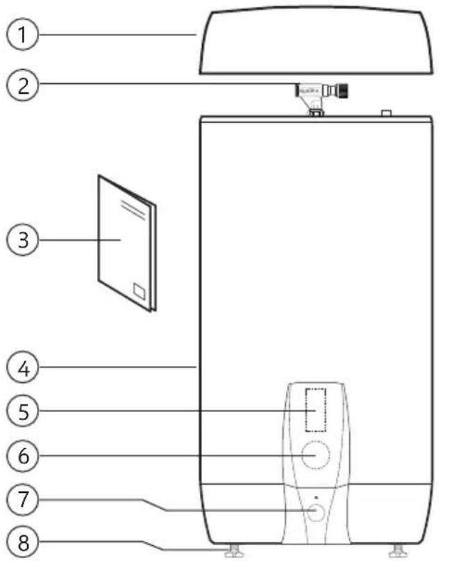 OSO Saga Xpress SX 150 l - Dimensions - 1