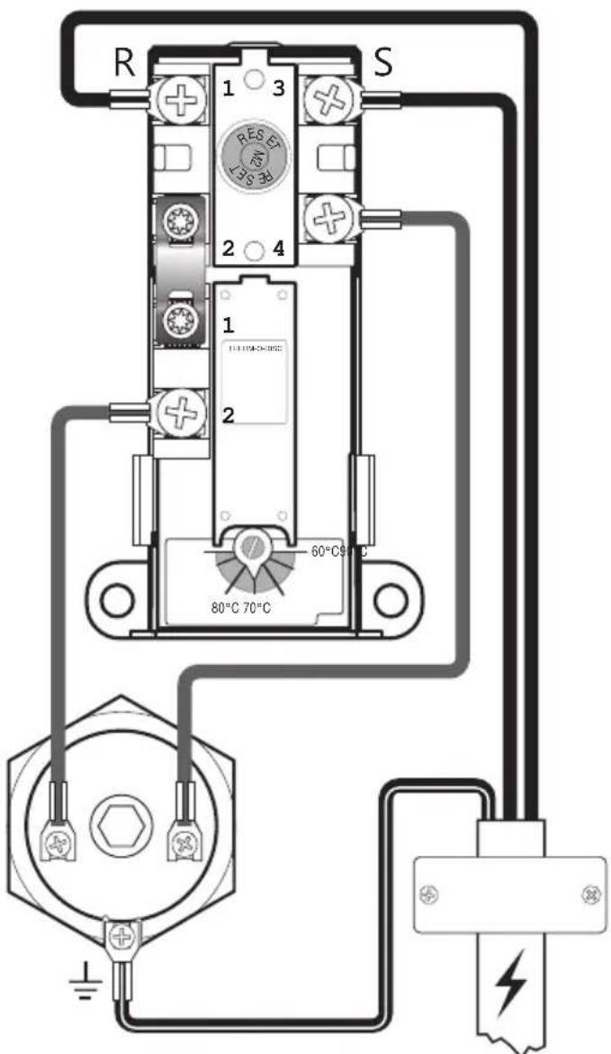 OSO Delta Inox DI 300 l - Montasjeanbefaling - 2