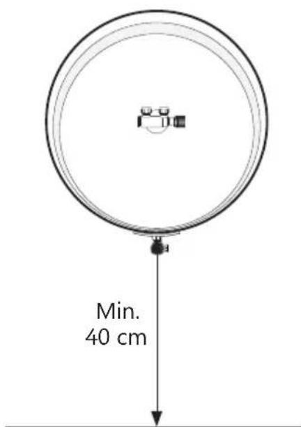 OSO Delta Inox DI 300 l - Krav på installationsplats och placering - 1