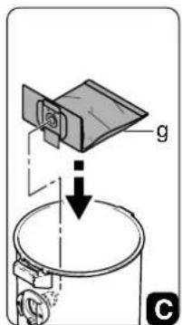 Cleanfix S 21 - S 20 with paper filter bag - 4