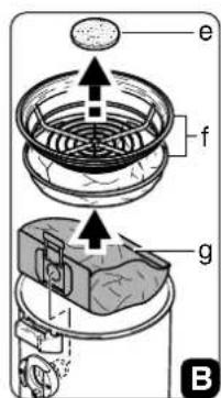 Cleanfix S 20 - Torrdammsugare S 21 med papper filterpase - 3