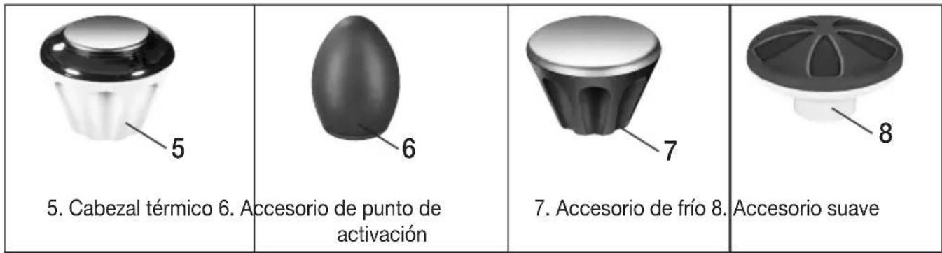 BEURER MG 510 ToGo - Accesorios de masaje intercambiables - 1