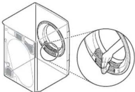 LG RC80U2AV3W - Essuyer le capteur d'humidité - 1