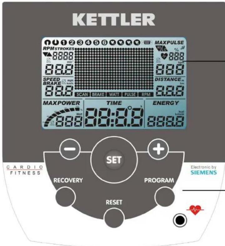 KETTLER CTR 3 - Pulse measurement with chest strap - 1