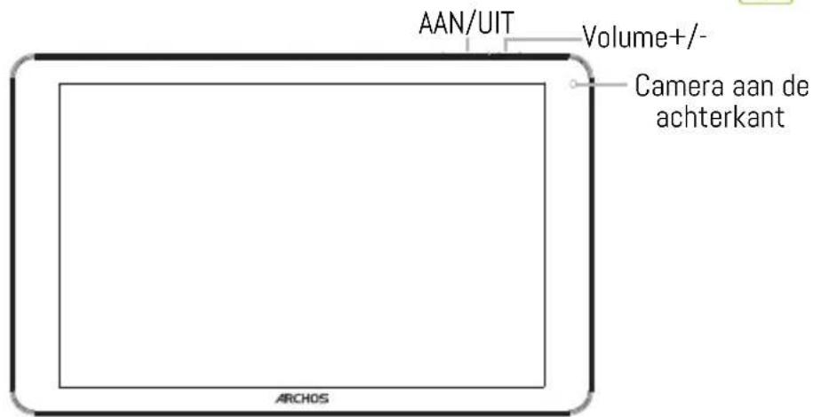ARCHOS 101 Platinum 3G - Beschrijying van het apparatus - 2