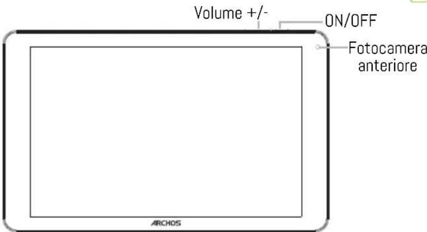 ARCHOS 101 Platinum 3G - Descrizione del dispositorio - 1