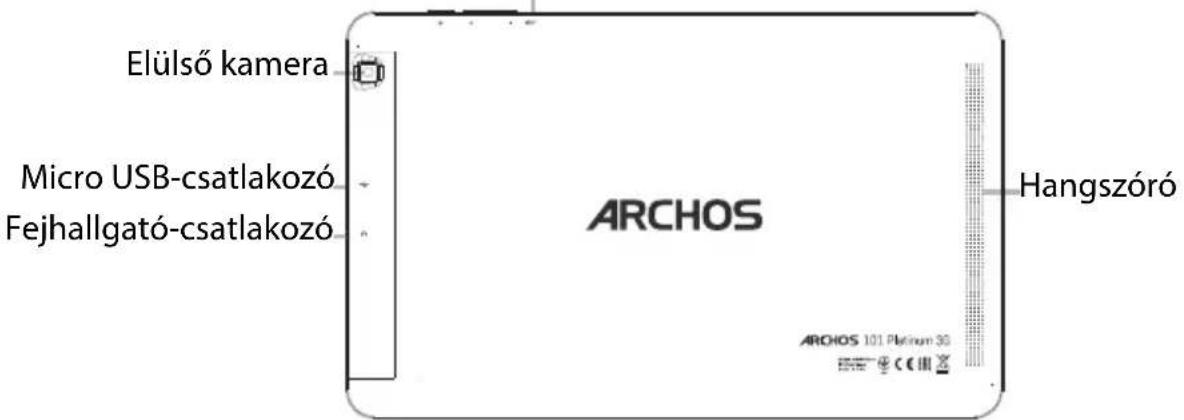 ARCHOS 101 Platinum 3G - A keszülék leirása - 3