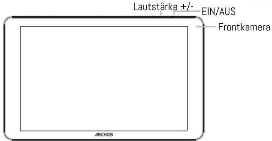ARCHOS 101 Platinum 3G - Beschreibung des Geräts - 2