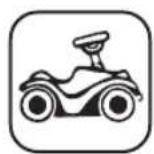 Noris The Big Bobby Car Game - Le symbole BIG-BOBBY-CAR - 1