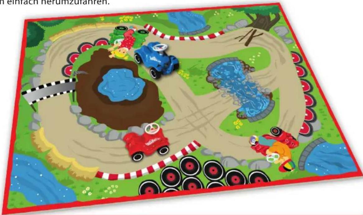 Noris The Big Bobby Car Game - DIE RÜCKSEITE DES SPIELPLANS - 1