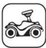 Noris The Big Bobby Car Game - The BIG-BOBBY-CAR symbol - 1