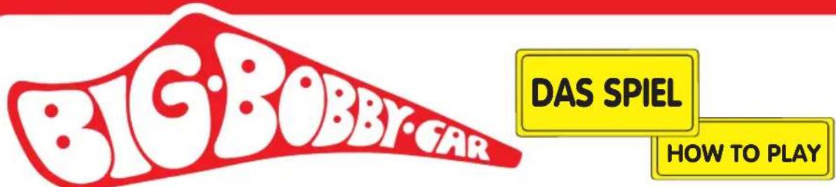 Noris The Big Bobby Car Game - DIE RÜCKSEITE DES SPIELPLANS - 2