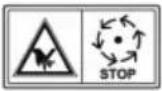 AL-KO KHS 3704 - Simboli sull'apparecchio - 3