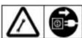 AL-KO KHS 3704 - Symbole Signification - 4