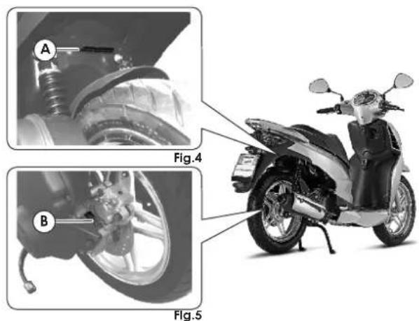 MALAGUTI Centro 125ie - PLAQUETTE CONTRE LES ALTÉRATIONS - 2