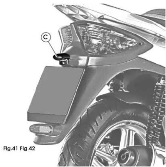 MALAGUTI Centro 125ie - NUMBER PLATE LIGHT - 1