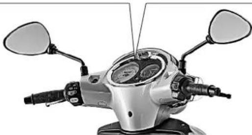 MALAGUTI Centro 125ie - 9) Horloge numérique - 2