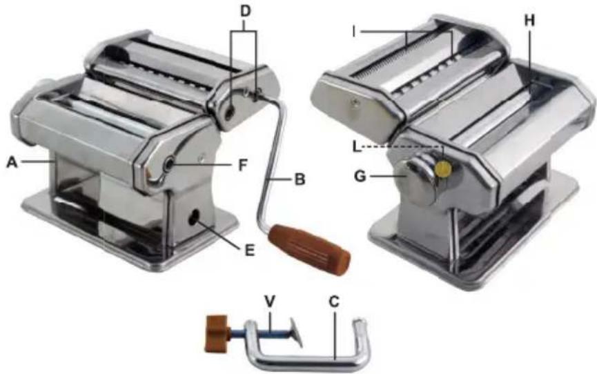 Beper 90.345 - DESCRIZIONE DELLA MACCHINA - 1