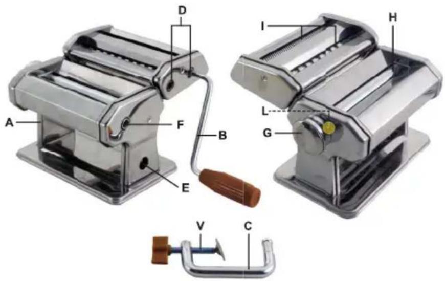 Beper 90.345 - DESCRIPTION OF THE MACHINE - 1